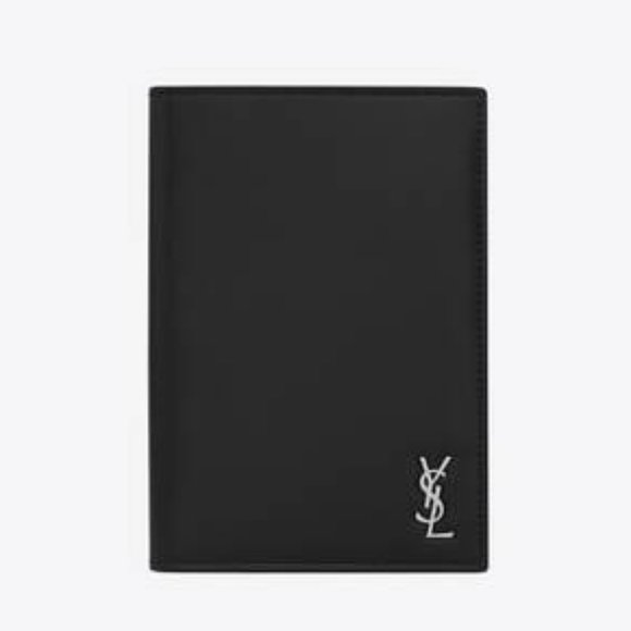 Yves Saint Laurent Accessories New Ysl Tiny Cassandre Passport Case